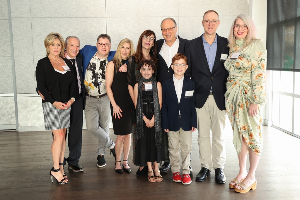 Mark with his family (including the grandkids)